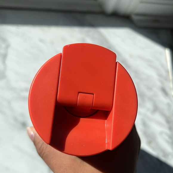 Orange/pink/blue ombré Starbucks bottle - Picture 2 of 4